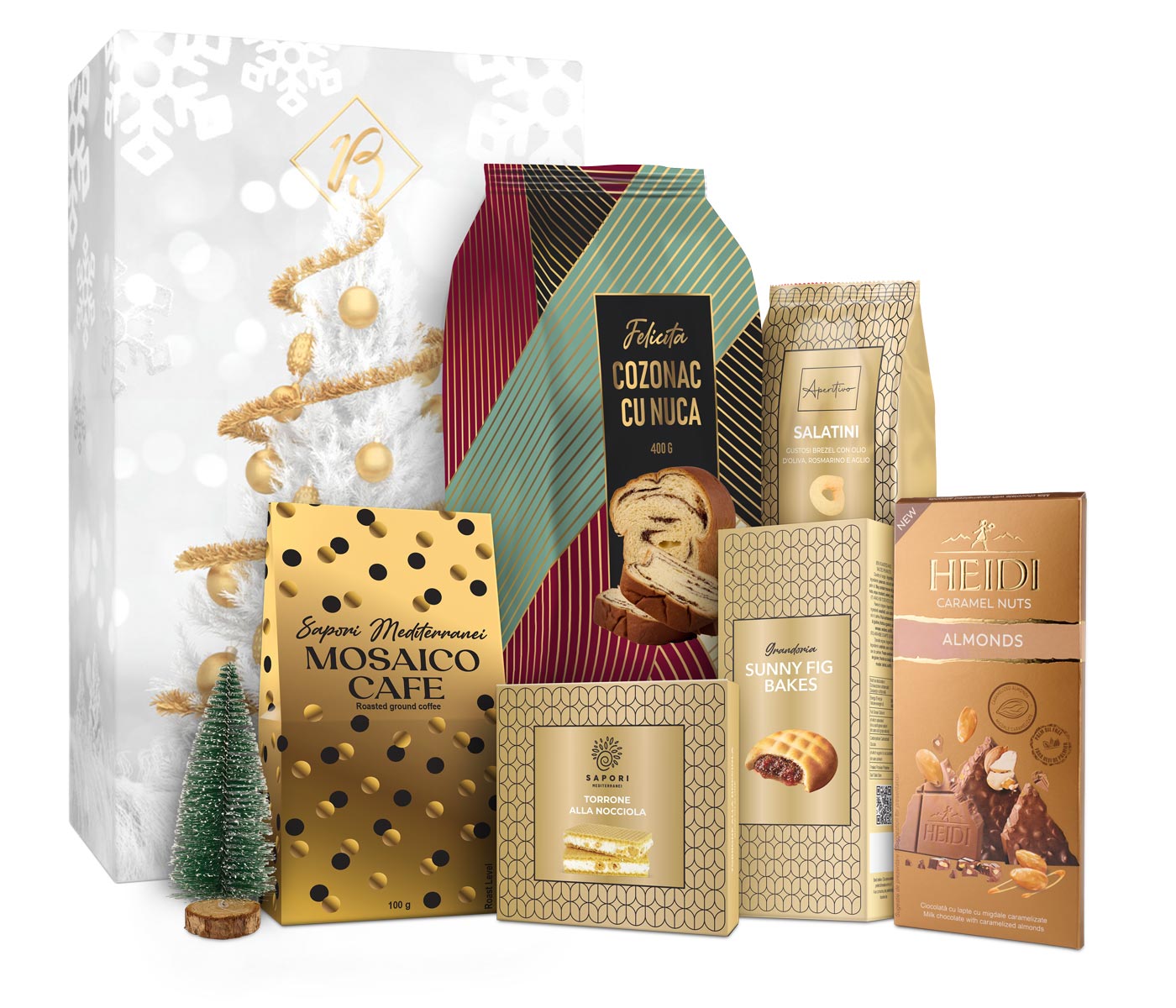  Cos cadou Sweet Holiday