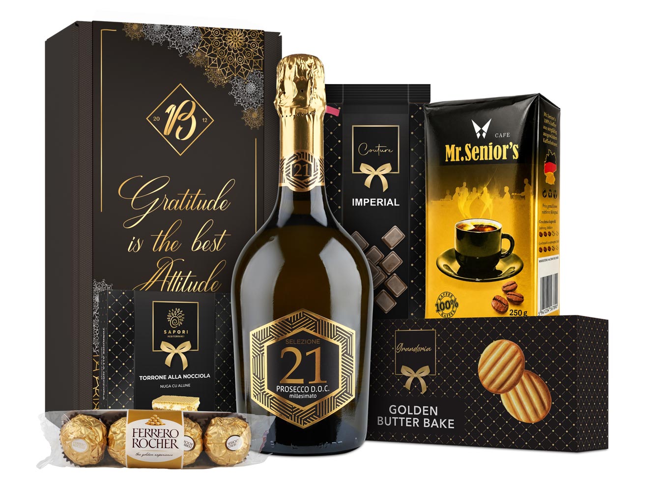  Cos cadou The Christmas Pack