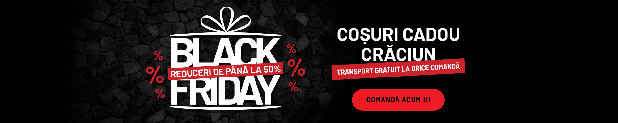 Cosuri cadou la ofertă de Black Friday