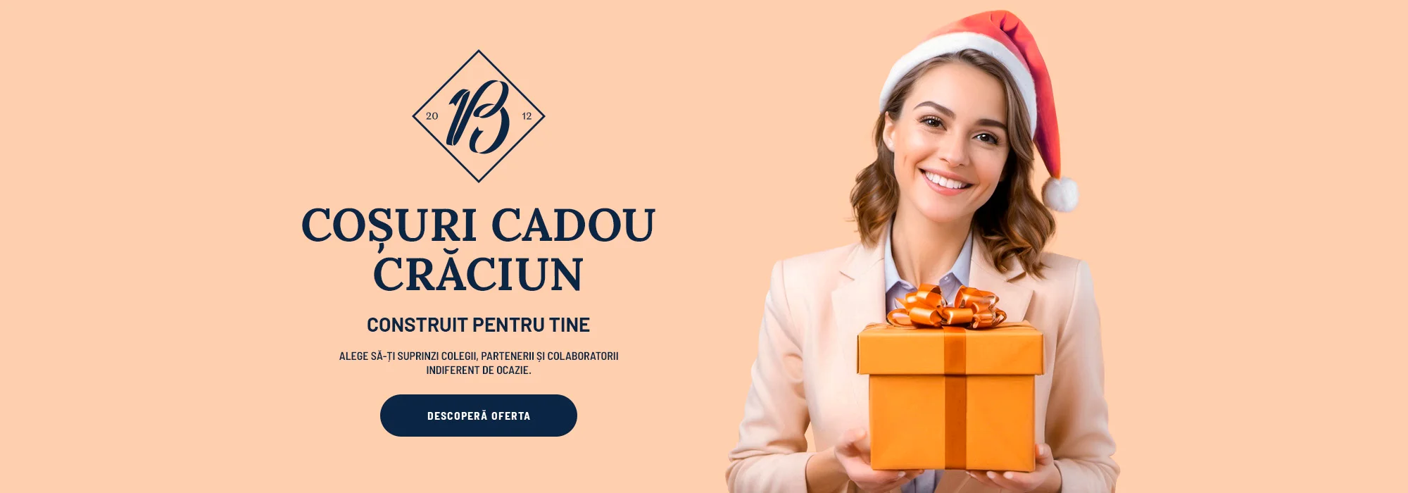 Oferte de Crăciun: Coșuri cadouri personalizate și ieftine pentru companii