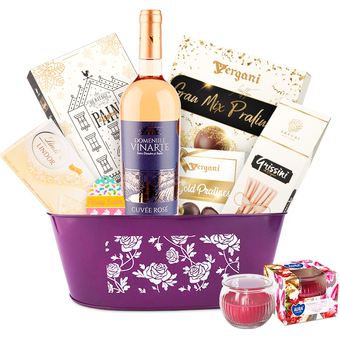 Cadouri de Sf. Stefan Cos cadou PURPLE EASTER