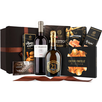 Cosuri de Paste: Cadouri pentru gusturi rafinate Cutie cadou PROSECCO&MORE