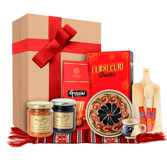Cosuri de Paste: Cadouri pentru gusturi rafinate Cutie cadou DULCE PLAI