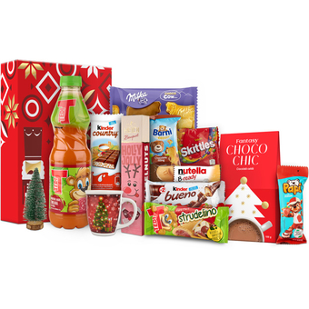 Cadouri pentru copiii angajaților Cutie cadou Christmas Joy!