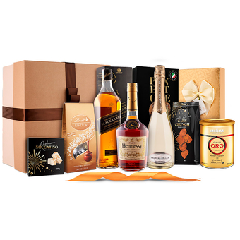 Cadouri barbati Cutie cadou Trio Hennessy