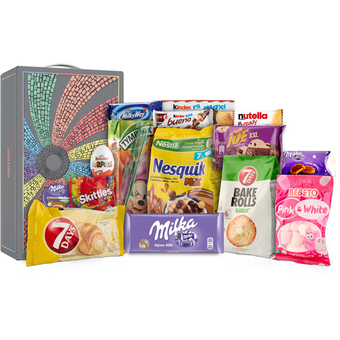 Cadouri pentru copiii angajaților Cutie cadou Bunnies Party