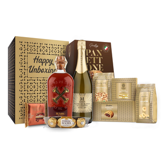 Cadouri barbati Cos cadou Golden Rum Treasures