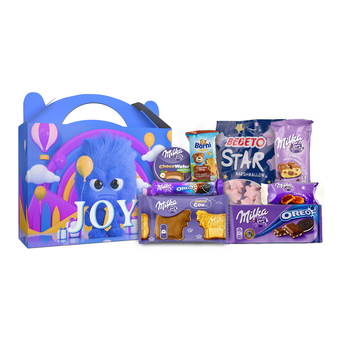 Cadouri pentru copiii angajaților Cos cadou A Purple Surprise