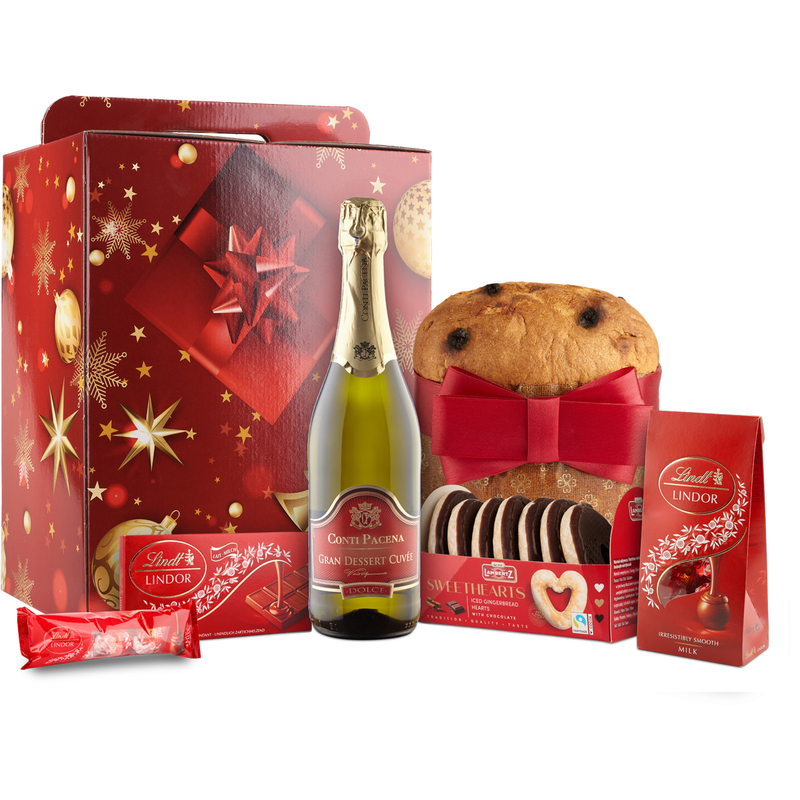 Cadouri angajati Cos cadou Lindt Box