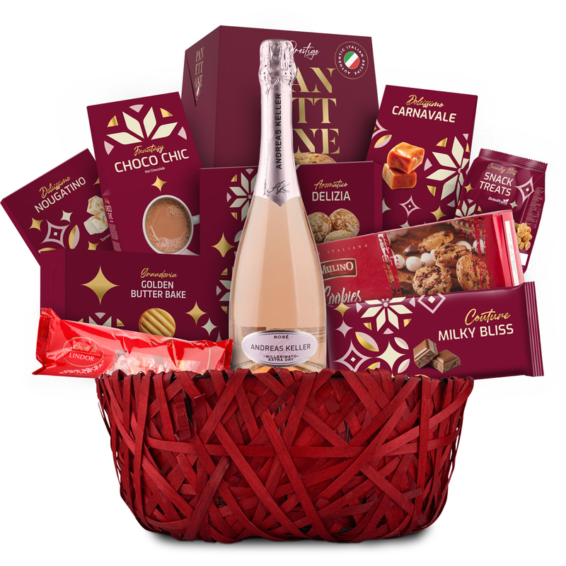Cadouri angajati Cos cadou Red Christmas