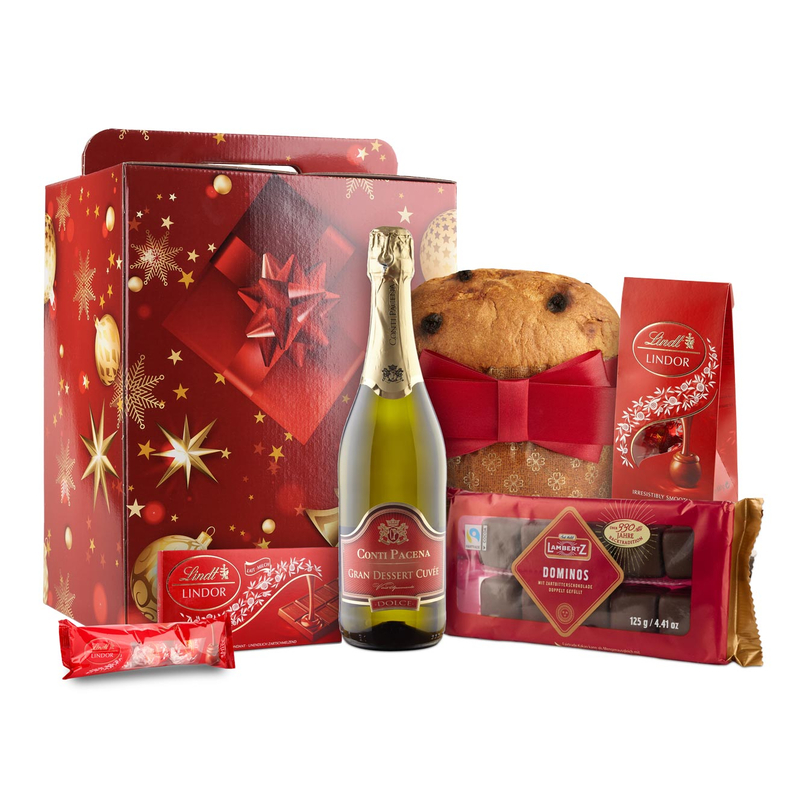 Cosuri cadou Craciun Cos cadou Lindt Box